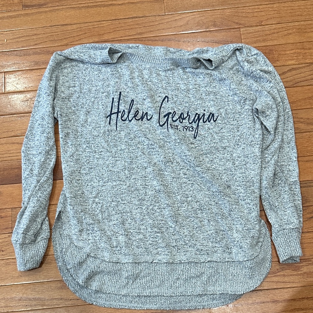 Ocean Drive Gray Knit Sweater